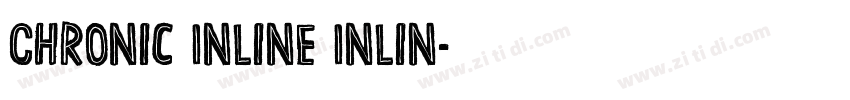 Chronic Inline Inlin字体转换